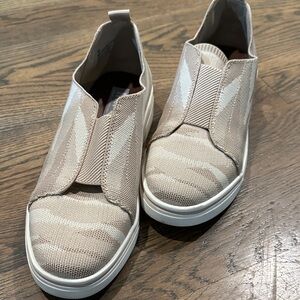MIA Beige Slip-On Women's Sneakers